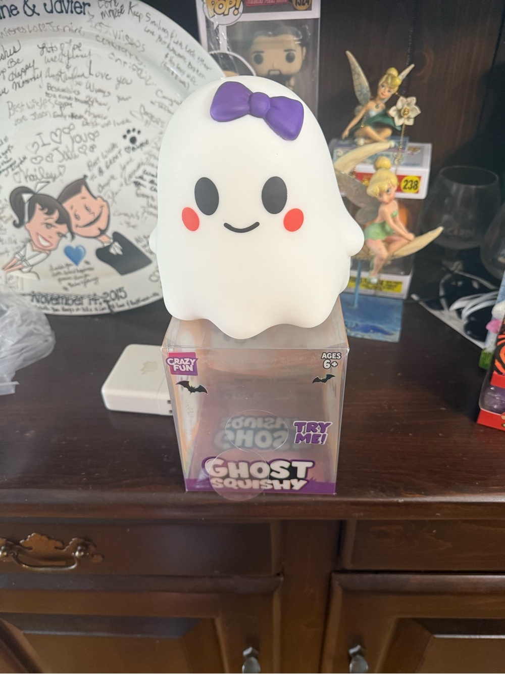 Adorable Ghost Squishy – Fun Sensory Stress Relief Toy